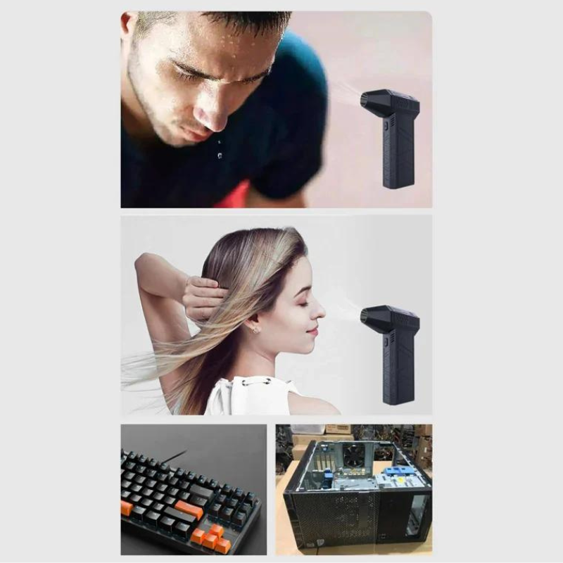 AirBlaster-Pro - Compacte luchtblazer voor moeiteloos schoonmaken