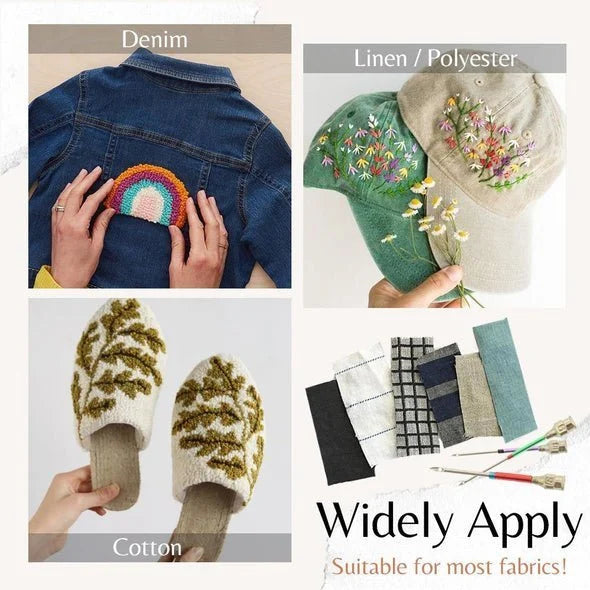 Perfektes Nadelset für präzise Nähte