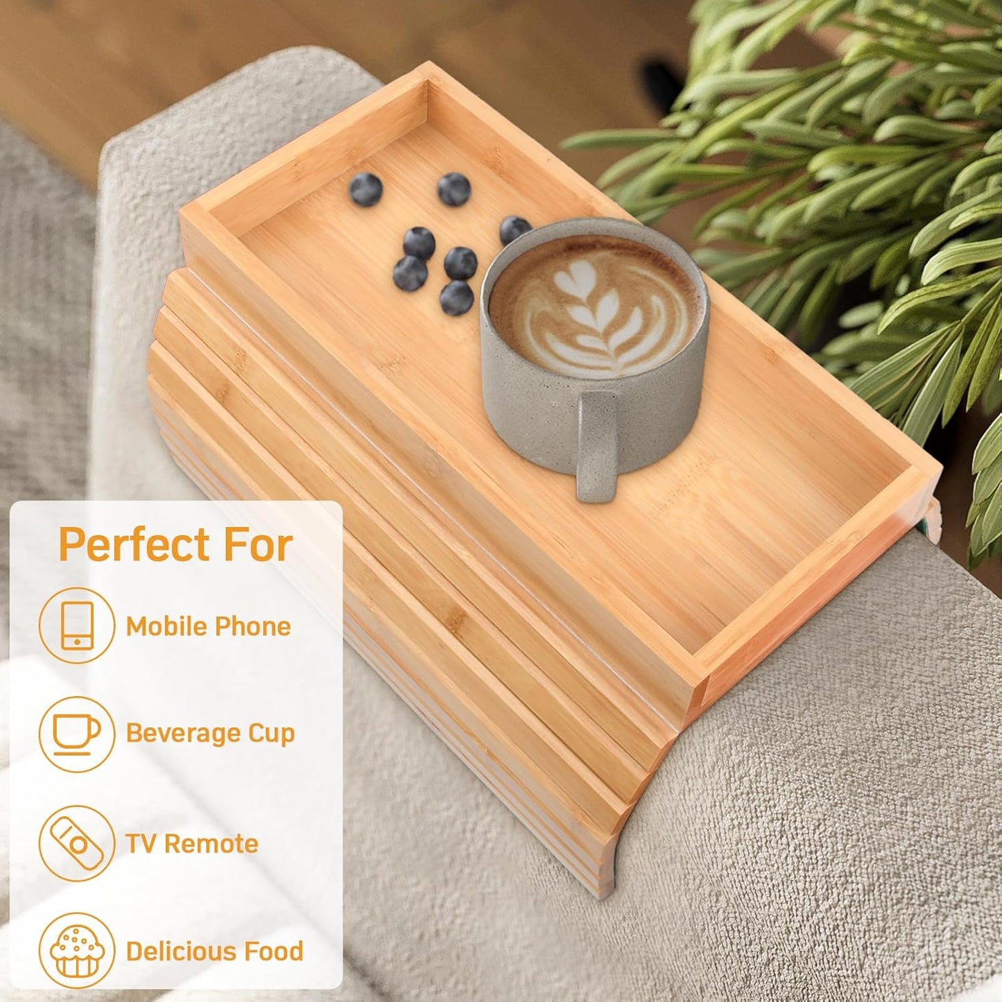 Pidä kaikki käden ulottuvilla ilman, että sinun tarvitsee nousta sohvalta