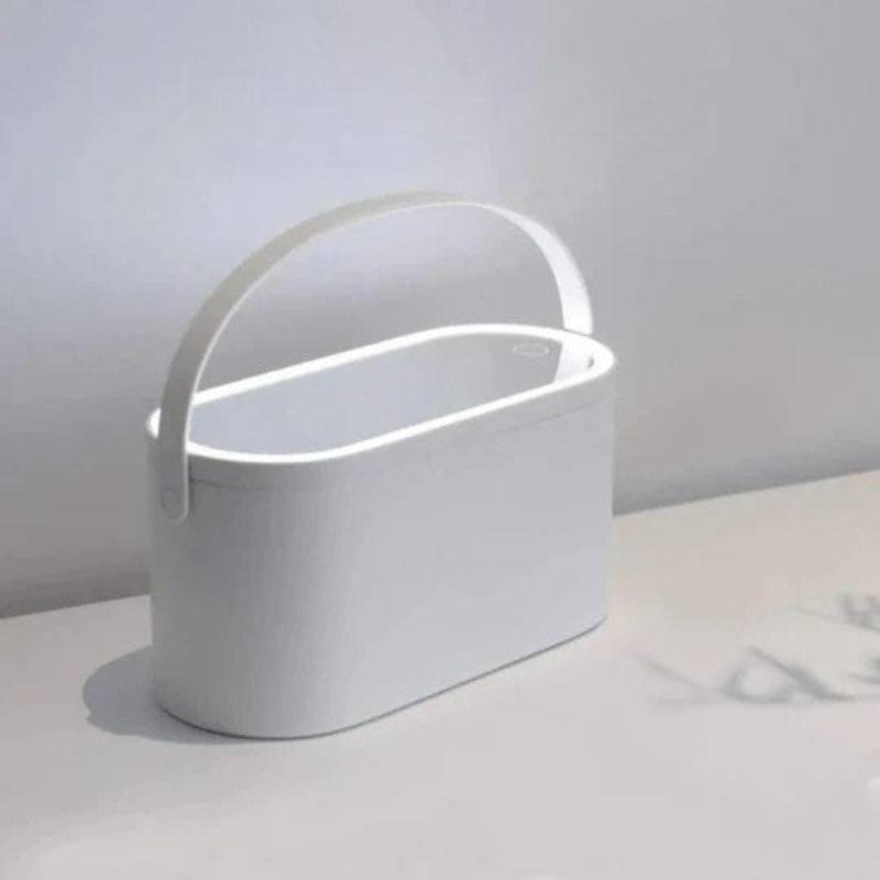 Τέλεια ομορφιά με LED καθρέφτη και ενσωματωμένη αποθήκευση