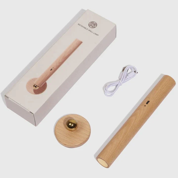 Τοίχου φωτιστικό από ξύλο – Κομψότητα και φυσική ζεστασιά