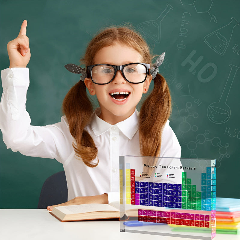 O tablă periodică fascinantă pentru a învăța distrându-te 