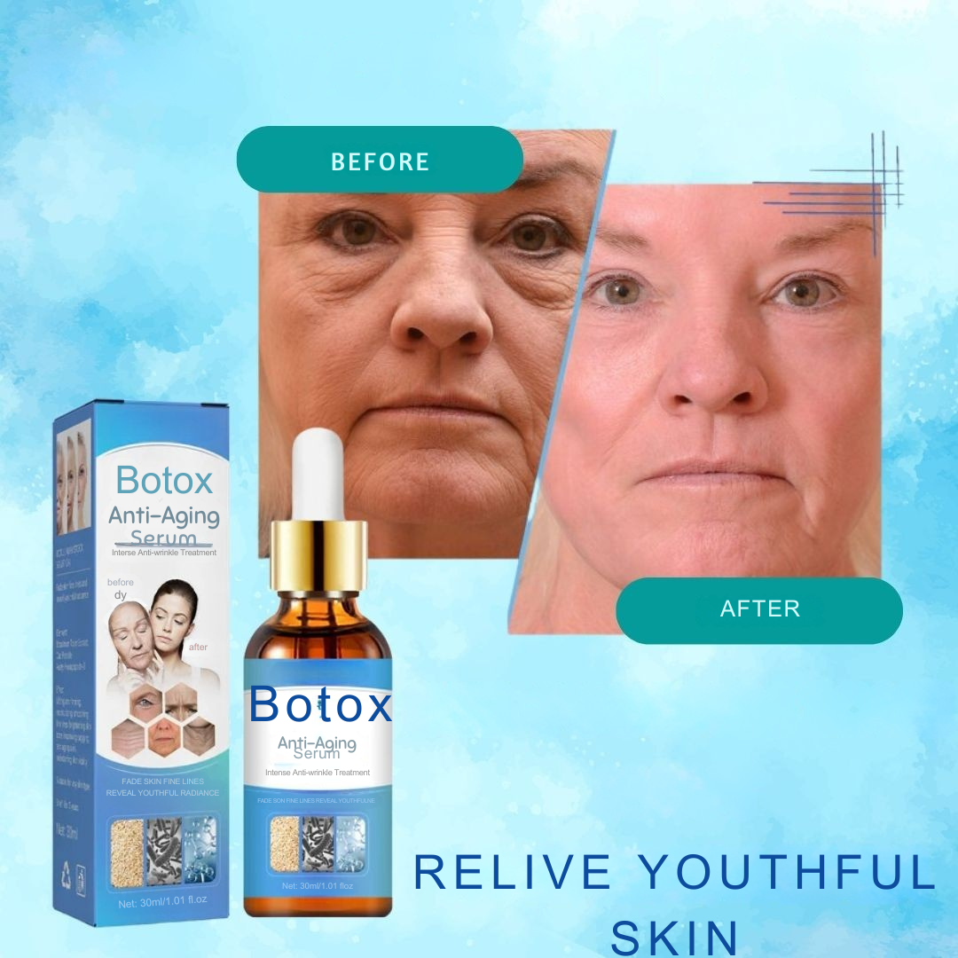 Sérum botox élixir anti-rides intense pour une peau lissée