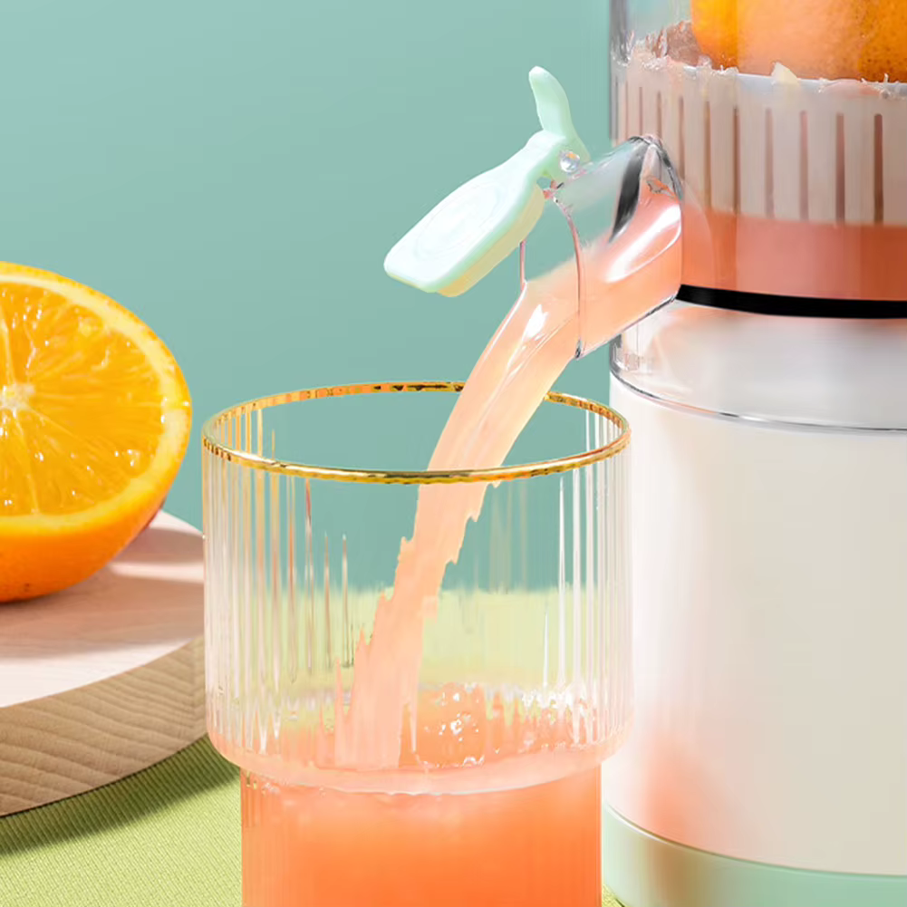 Espremedor de frutas elétrico portátil, rápido e fácil 