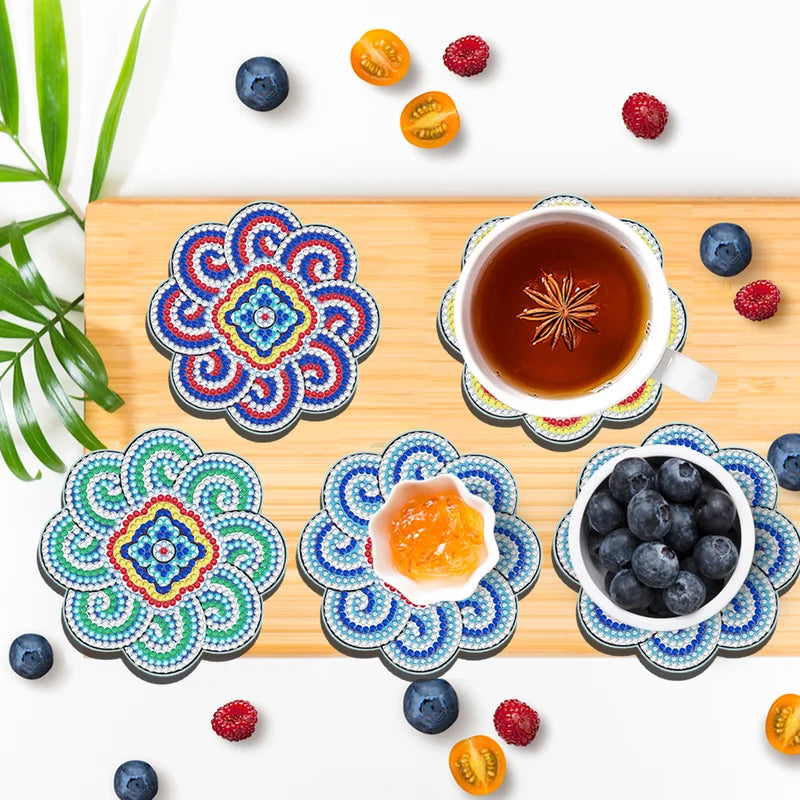 DIY onderzetters met strass 