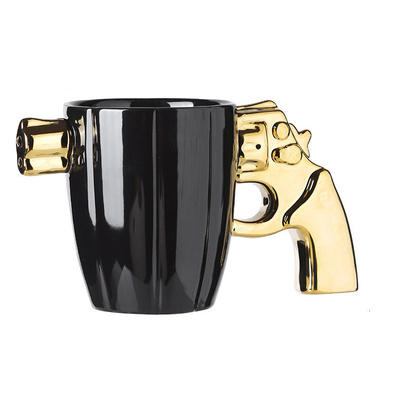 Cana cu design și mâner de pistol ultra original 