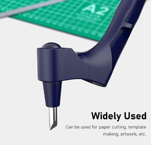 Håndværktøj med roterende klinge i 360° 
