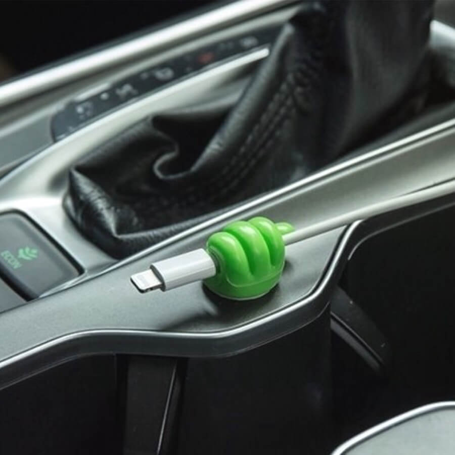 Inteligentné háčiky na káble, kefy, slúchadlá a ďalšie (x10) 