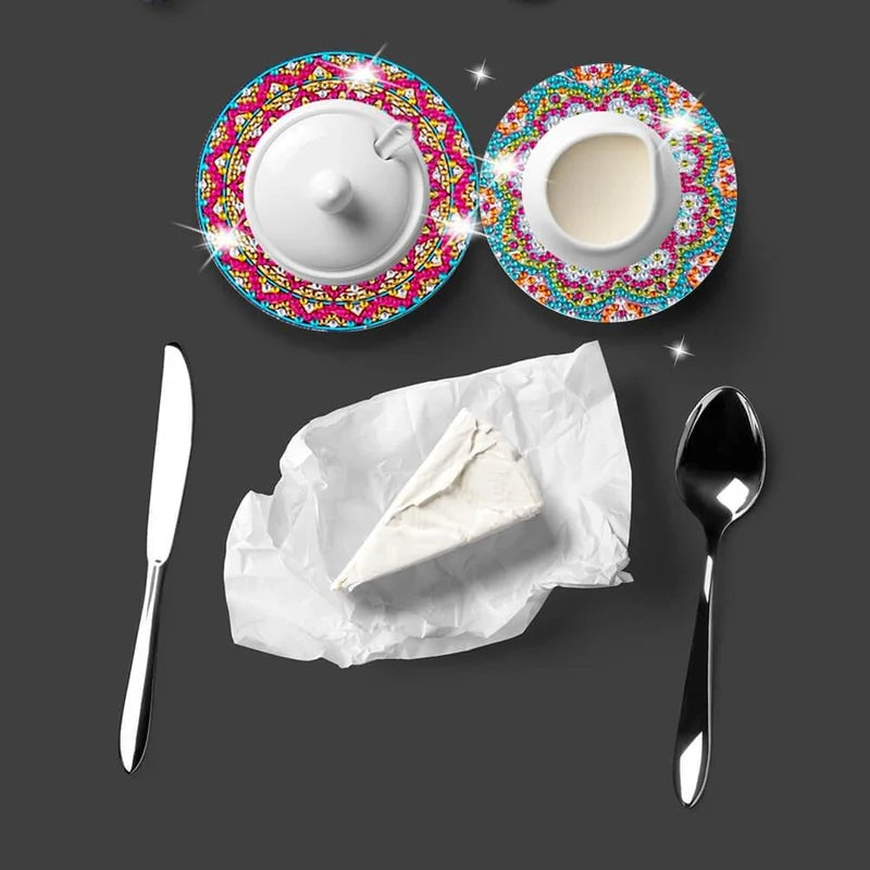 DIY onderzetters met strass 