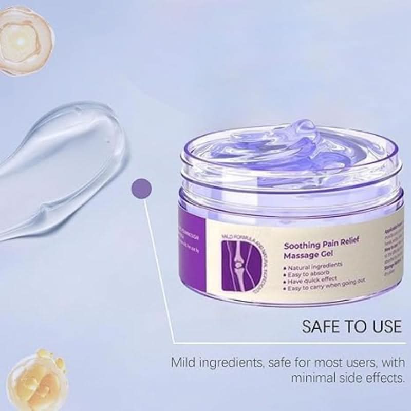 Gel lenitivo naturale per alleviare dolori e tensioni 