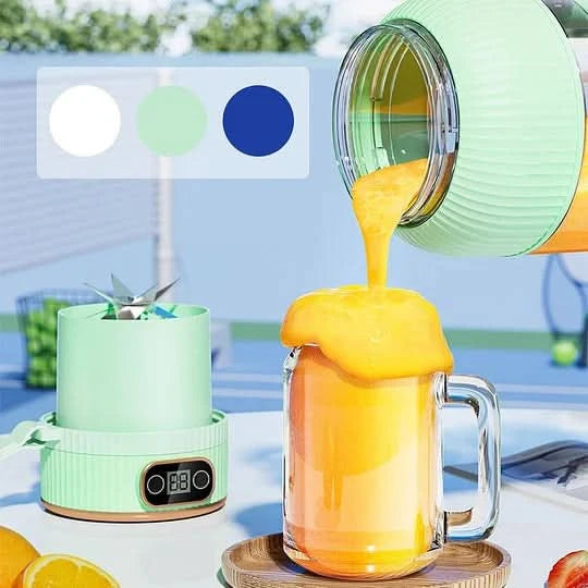 Blender portabil pentru sucuri proaspete, oricând 