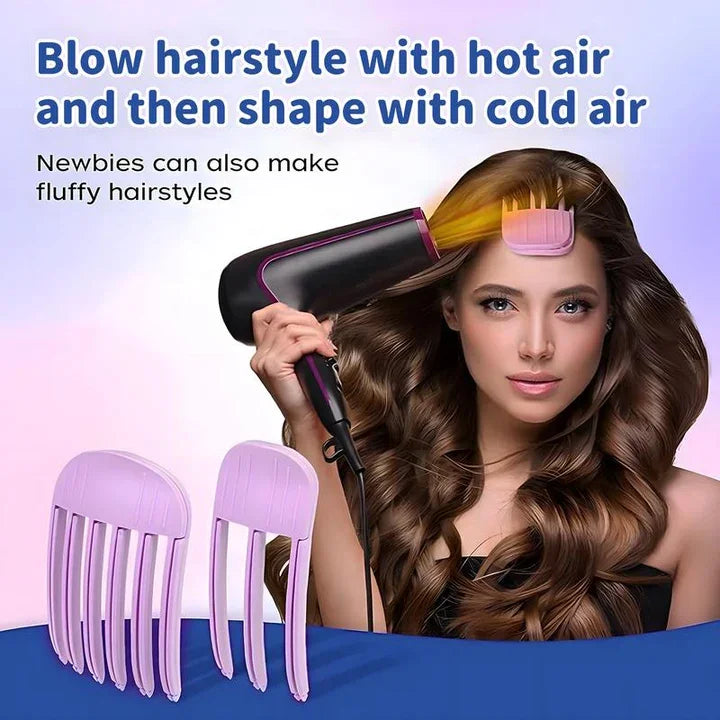 Instantané voluminøs frisyre med mykhet og uten anstrengelse 