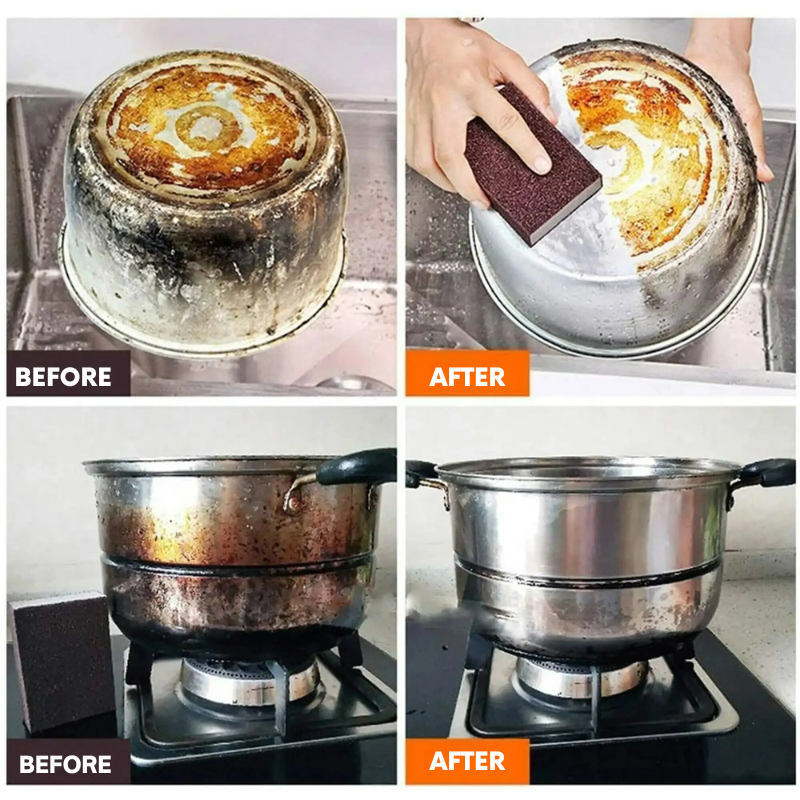 Ultra-effective magic sponge against stubborn stains (x10) 