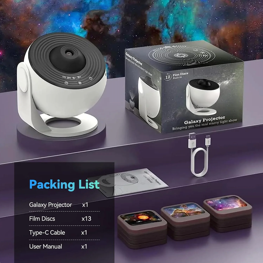Minopia Tähtitaivaan projektori 