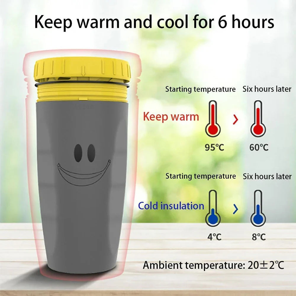 Tasse étanche sans couvercle – Boire sans renverser