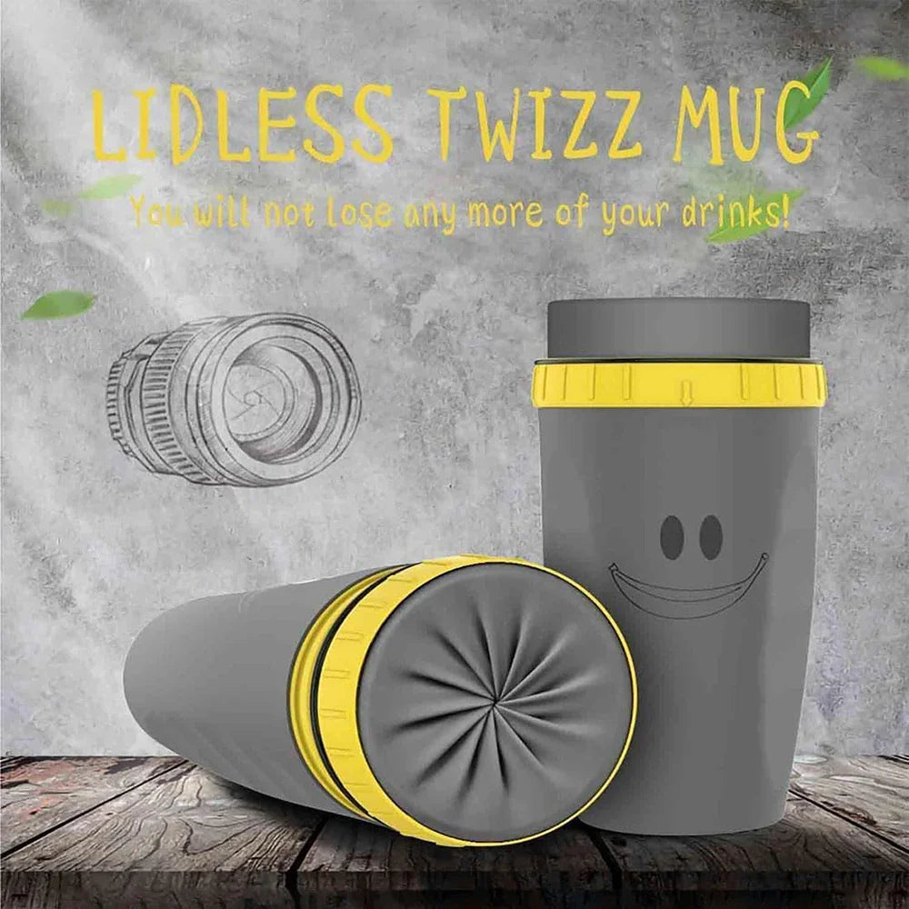Tasse étanche sans couvercle – Boire sans renverser