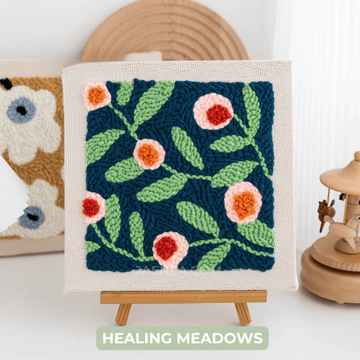 Kit de bordado punch needle 