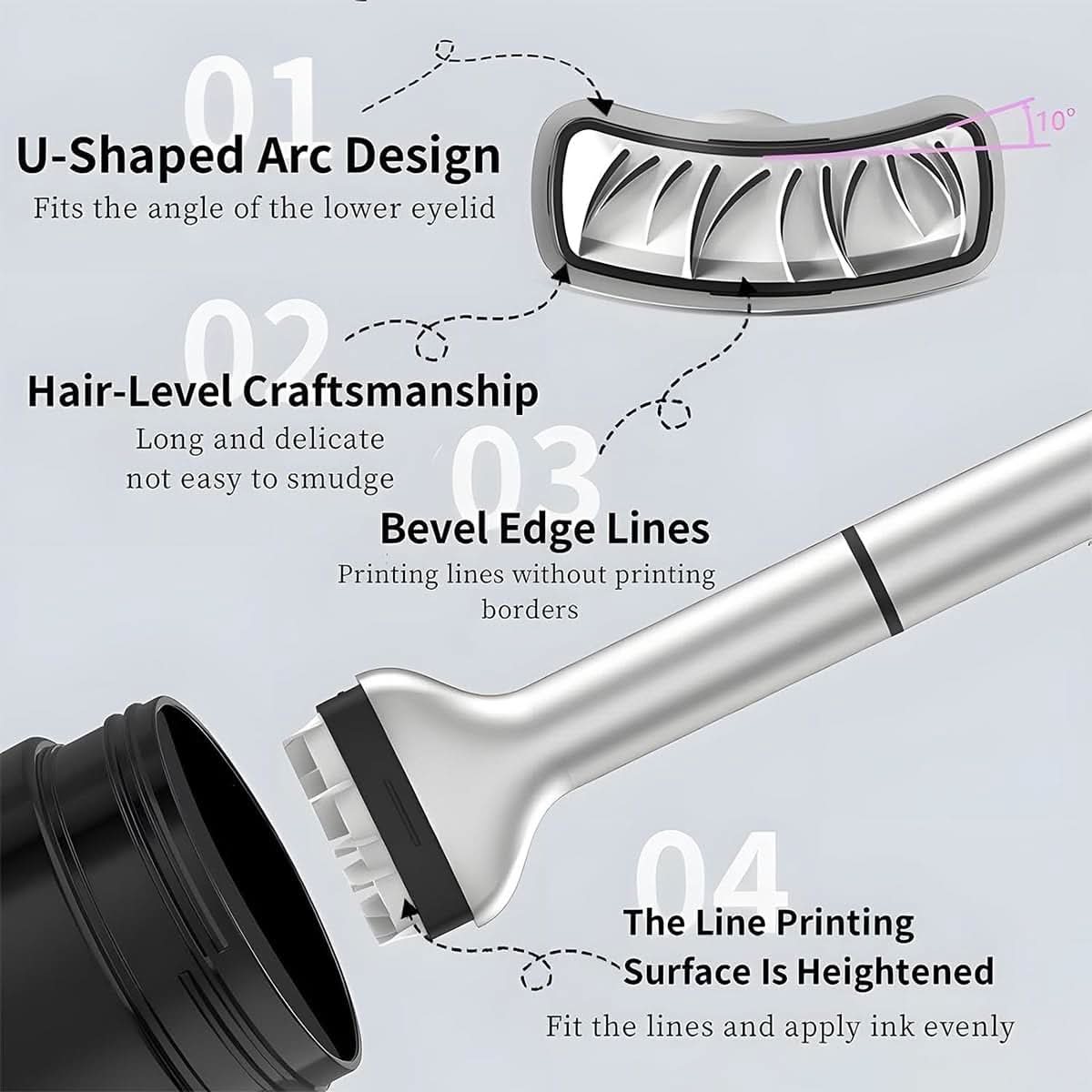 Stempelpen set - Eenvoudige en snelle make-up 