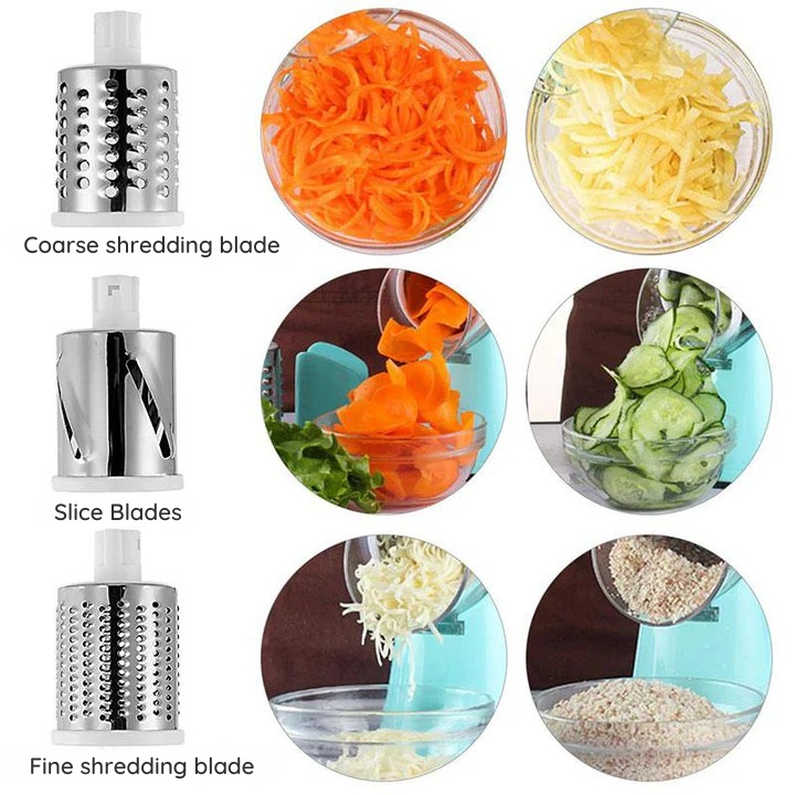 Leikkaa, raasta ja viipaloi helposti vaivatta 