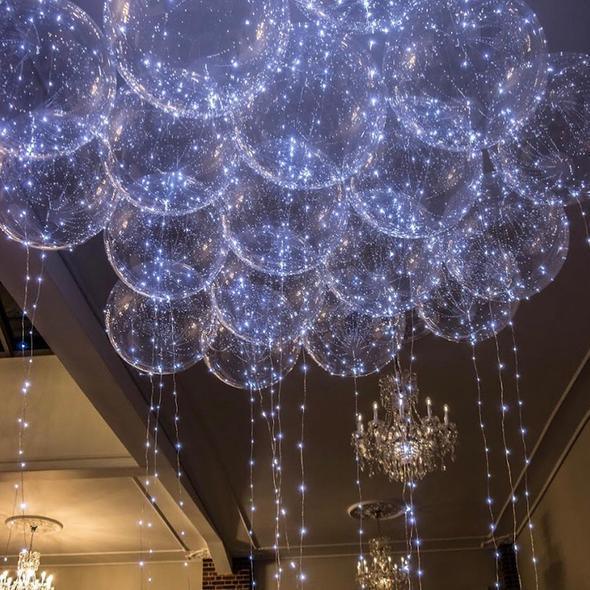 Ballons LED réutilisables pour illuminer vos fêtes (X10)