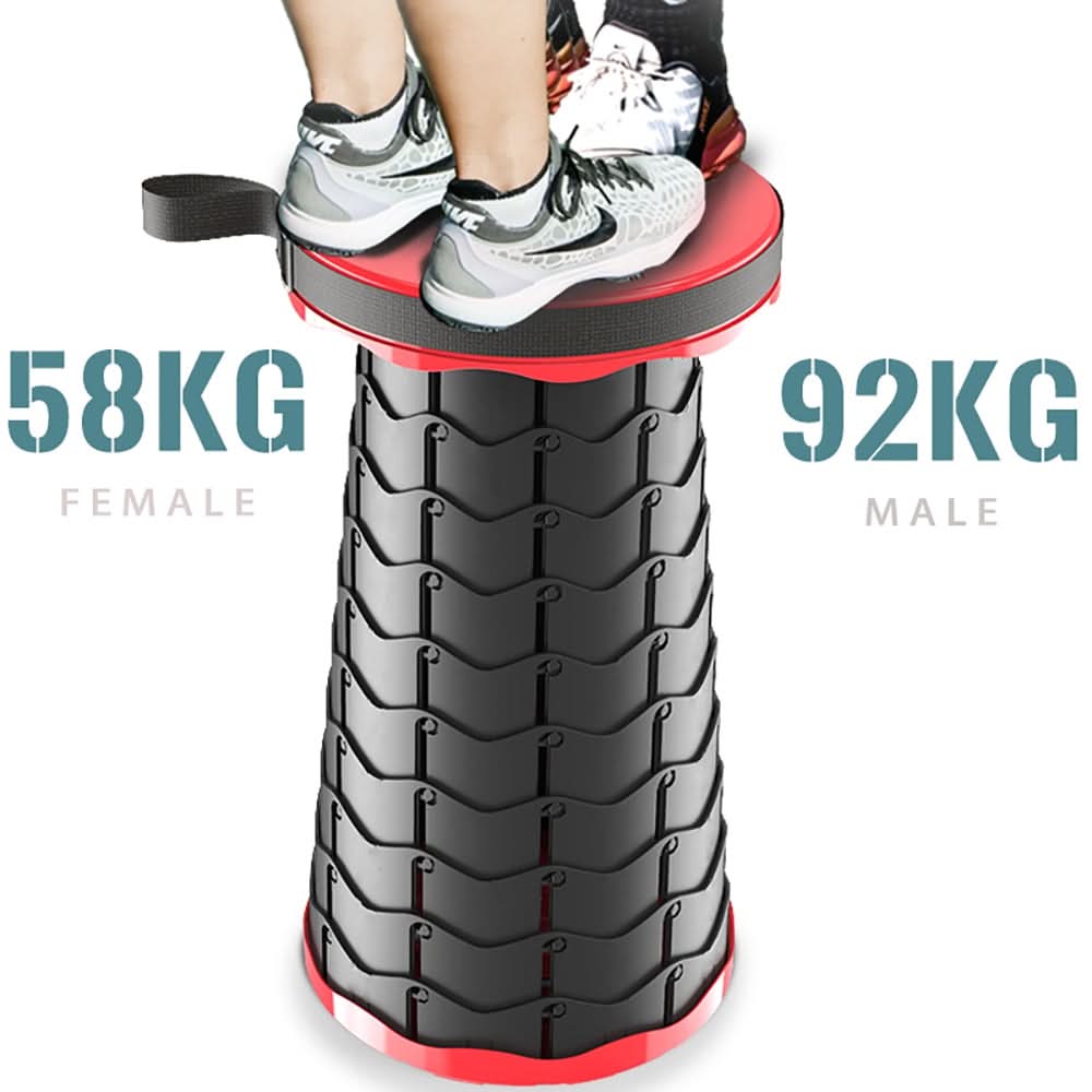 Taburete plegable – Asiento instantáneo en cualquier lugar 