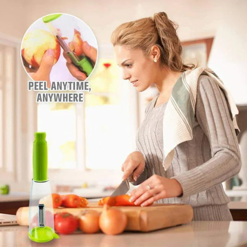 Schil moeiteloos en houd uw werkblad schoon 