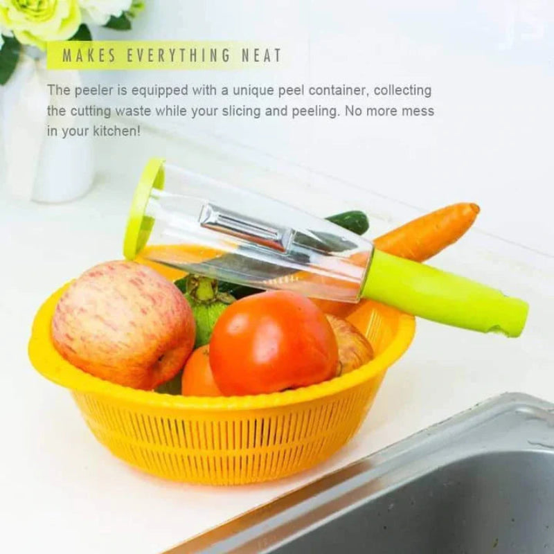 Schil moeiteloos en houd uw werkblad schoon 