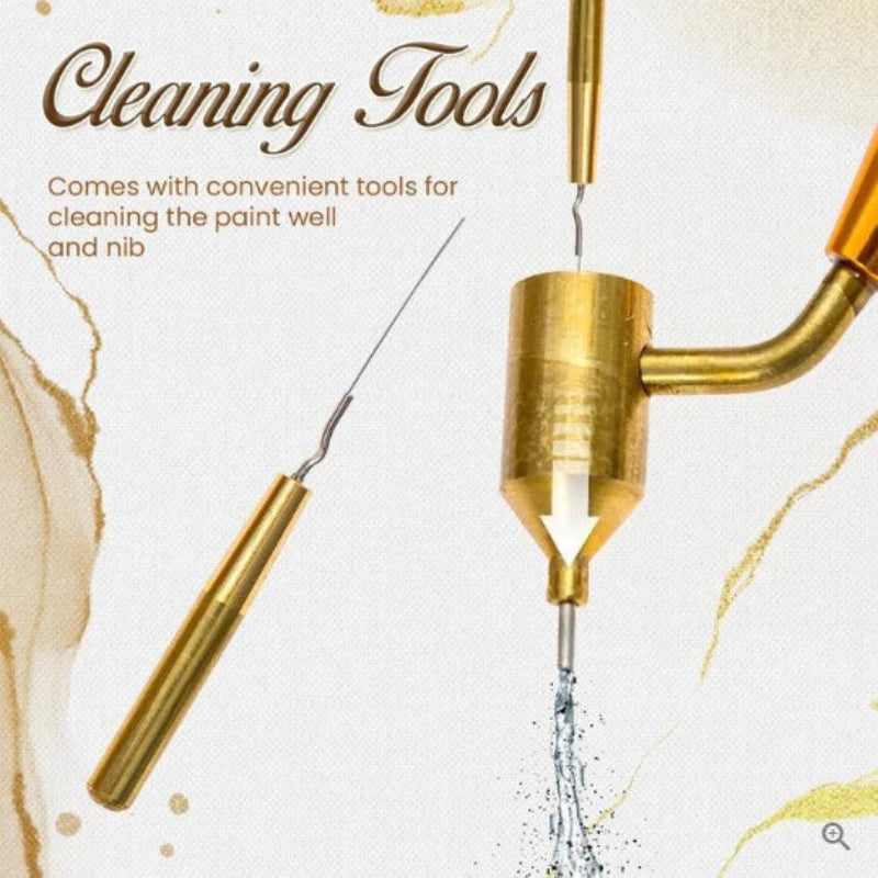 Perfect training pen for fluid calligraphy 