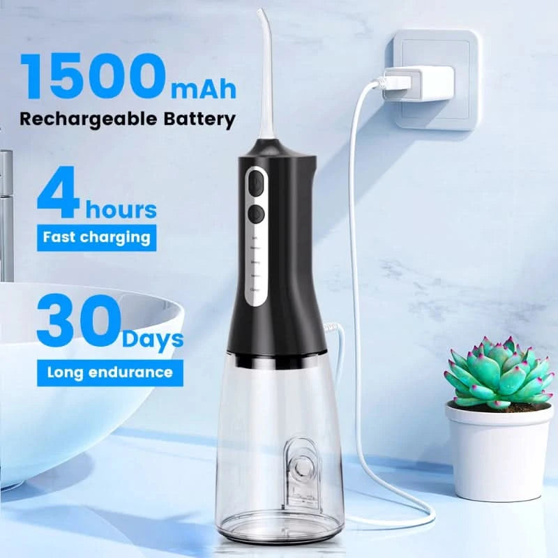 Újratölthető Hydropulse fogápoláshoz 