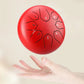 Mini avslappende trommel med integrerte beroligende lyder 