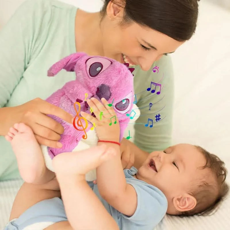 Peluche com luz noturna para noites tranquilas 