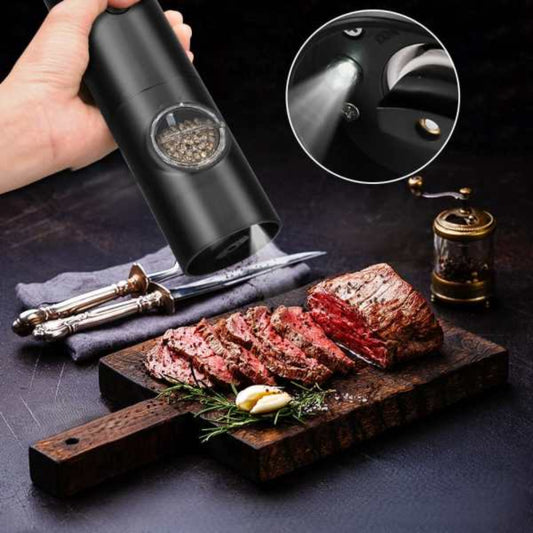 Ηλεκτρικός μύλος LED – Ακριβής καρύκευση με το ένα χέρι 