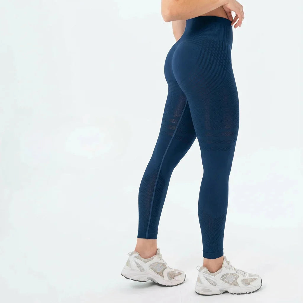 Anti-cellulit-leggings — Marinblå, foto 12