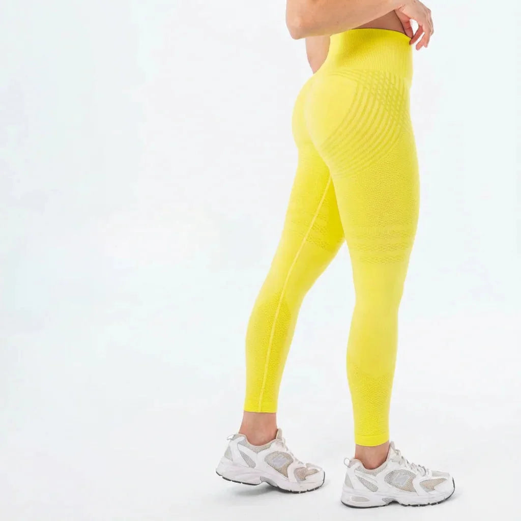 Anti-cellulit-leggings — Gul, foto 15