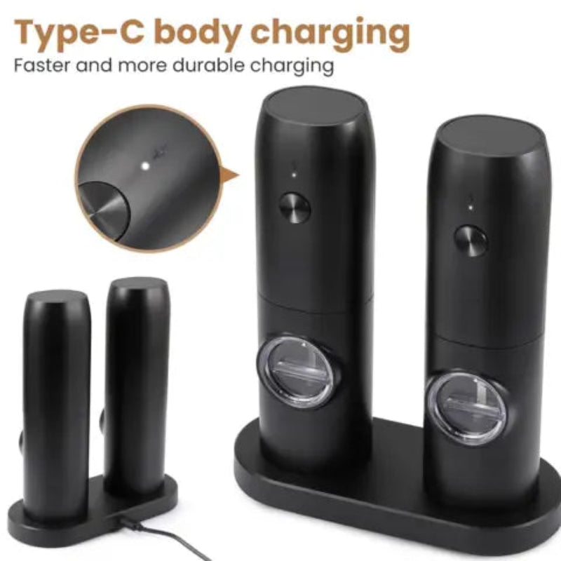 Moulin électrique LED – Assaisonnement précis d’une main