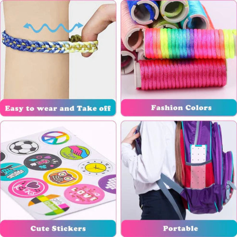Create 7 styles of bracelets easily at home 