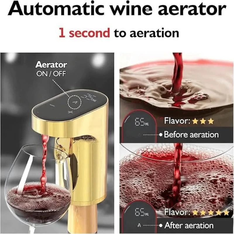 Dosador elétrico preciso para vinho e bebidas 
